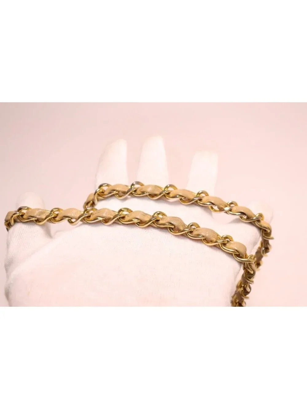 Chanel Diana Lambskin Chain Shoulder Bag